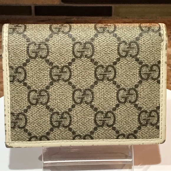GUCCI GG Supreme Horsebit Compact Card Wallet 😍❤️‍🔥🔥 - Picture 10 of 17